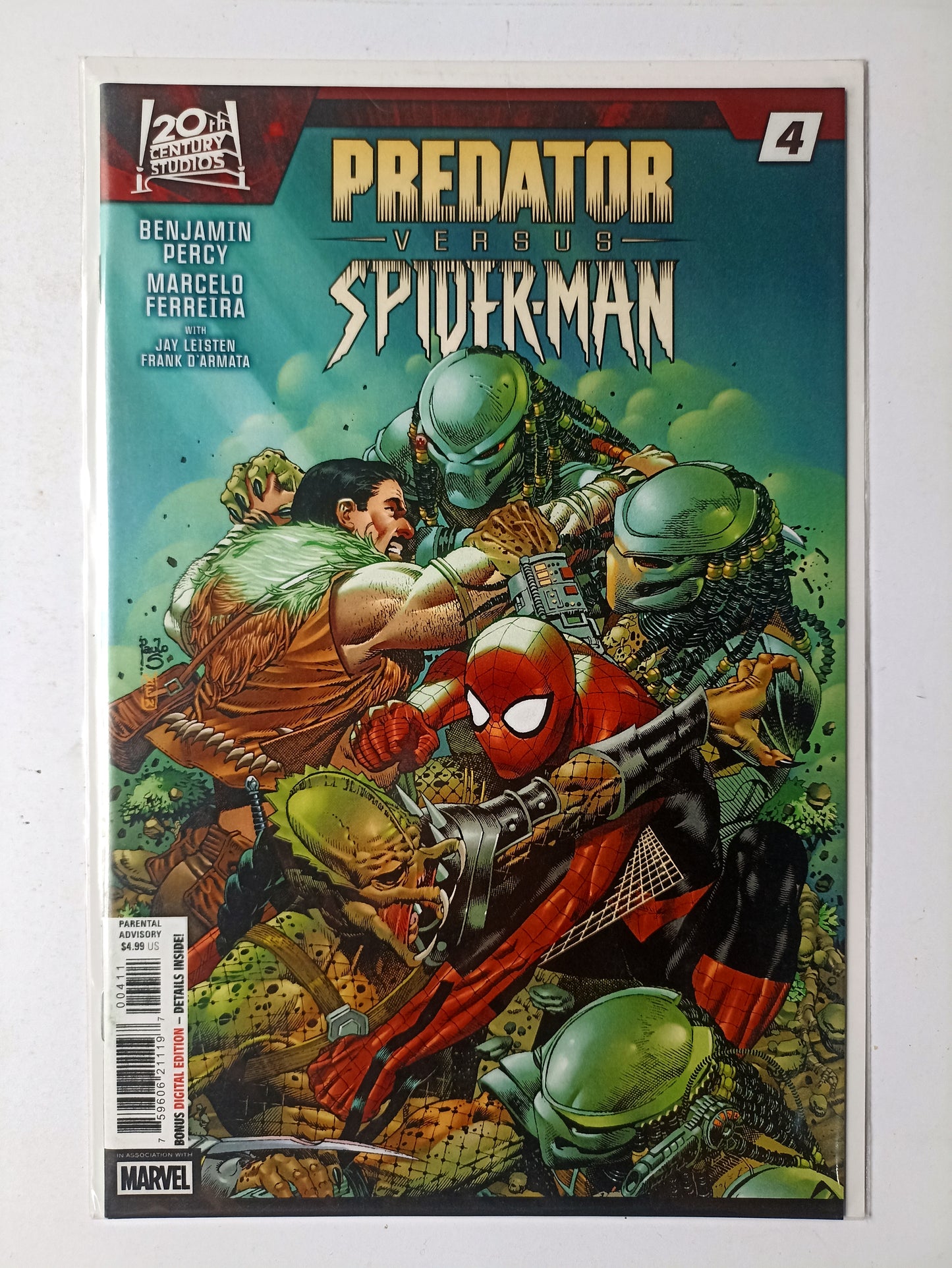 Predator vs Spider-Man #1-4
Mini serie completa