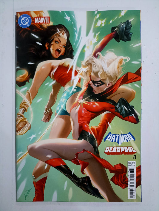 DC Marvel Batman Deadpool #1

One Shot

Alexander Lozano "Wonder Woman & Ms Marvel" Card Stock Variant Cover