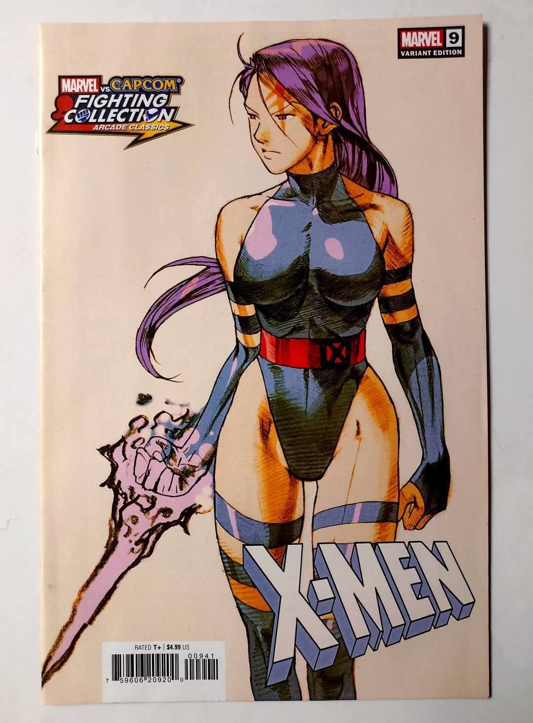 X-Men Vol. 7 #9 

BENGUS Marvel vs Capcom Psylocke Variant Cover