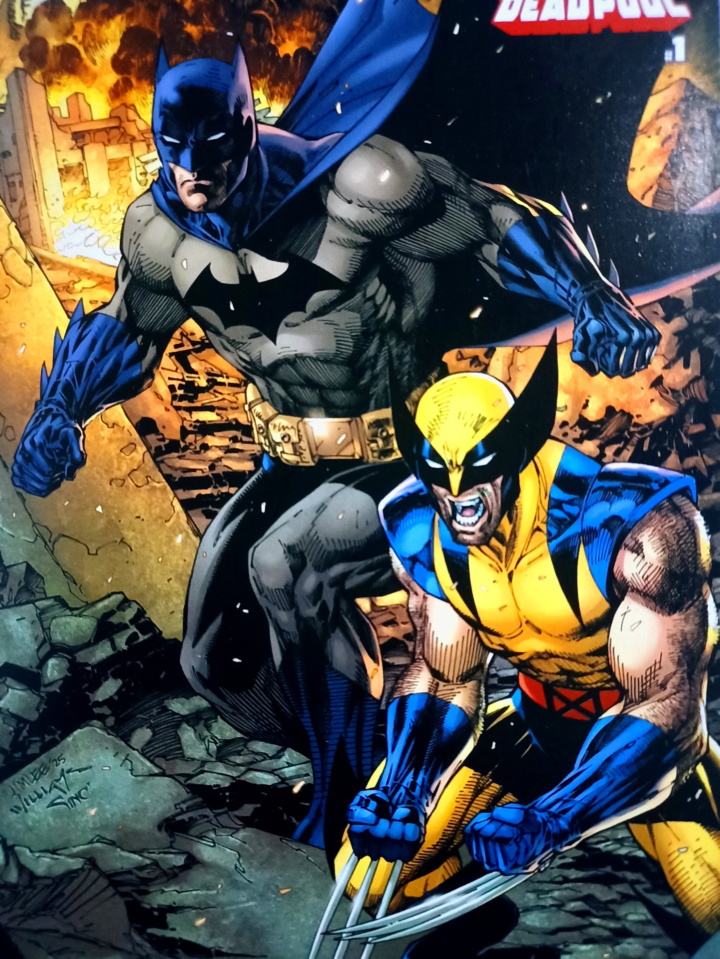 DC Marvel Batman Deadpool #1



One Shot


Jim Lee "Batman & Wolverine" Card Stock Variant Cover