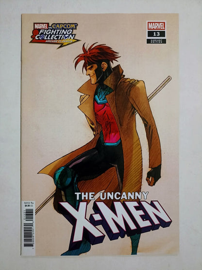 Uncanny X-Men Vol 6 #13 

BENGUS "Gambit" Marvel vs Capcom Variant Cover