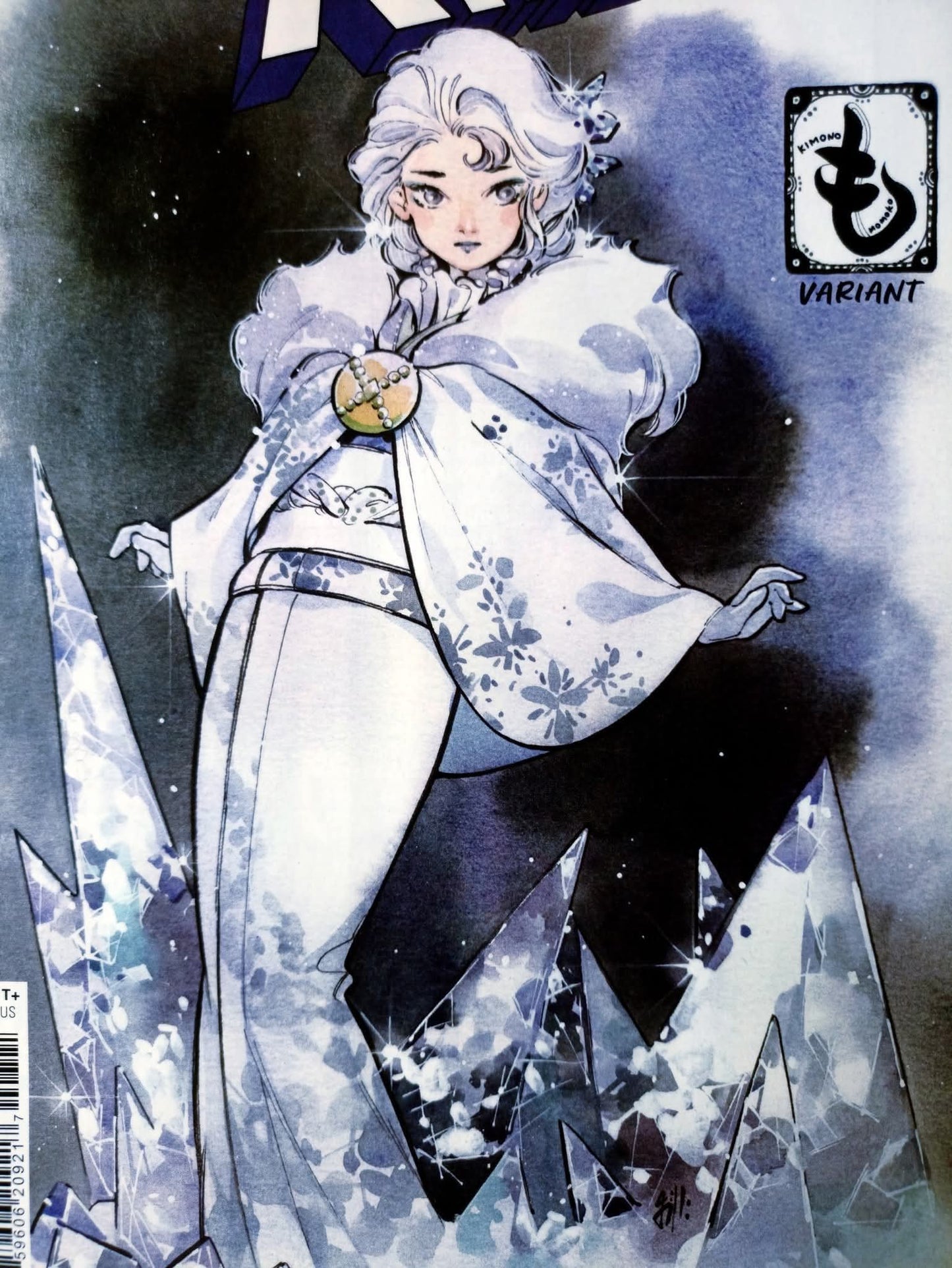 Exceptional X-Men #7

Peach Momoko Kimono Variant Cover

X-Manhunt Collateral Damage Tie-In