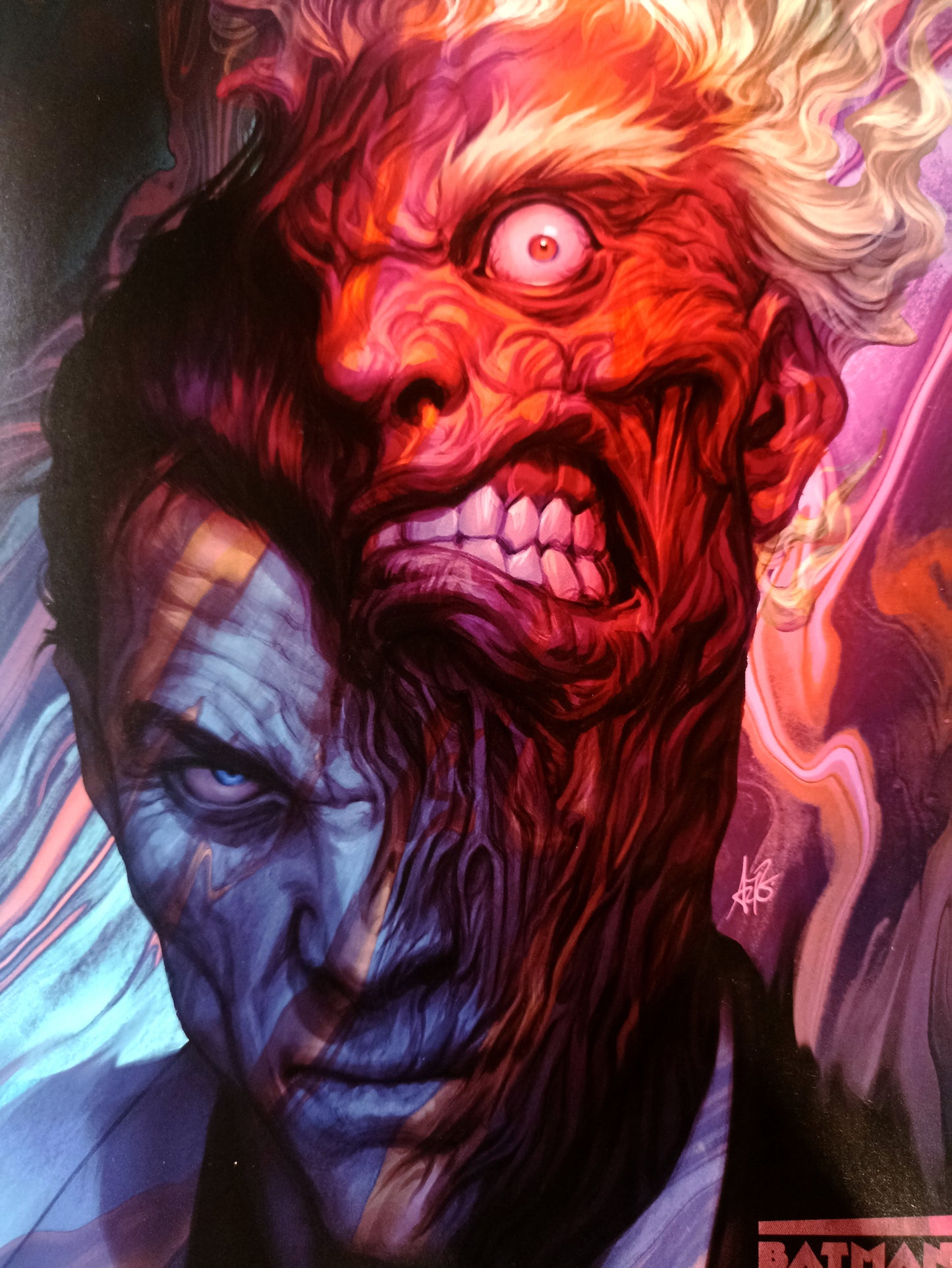 Batman One Bad Day Two-Face #1

One Shot

Incentive 1:25 Stanley Artgerm Lau Variant Cover
