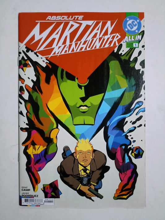 Absolute Martian Manhunter #1 DC All In


Javier Rodriguez Cover 

 
🔑 Introducción de Absolute Martian Manhunter, también conocido como Martian Mindhunter