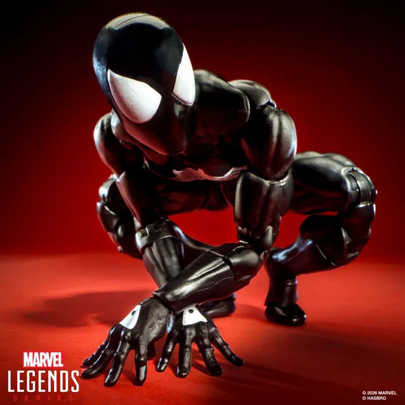 PREVENTA MARVEL LEGENDS MAXIMUM SERIES: COMIC SECRET WARS - SYMBIOT SPIDER-MAN