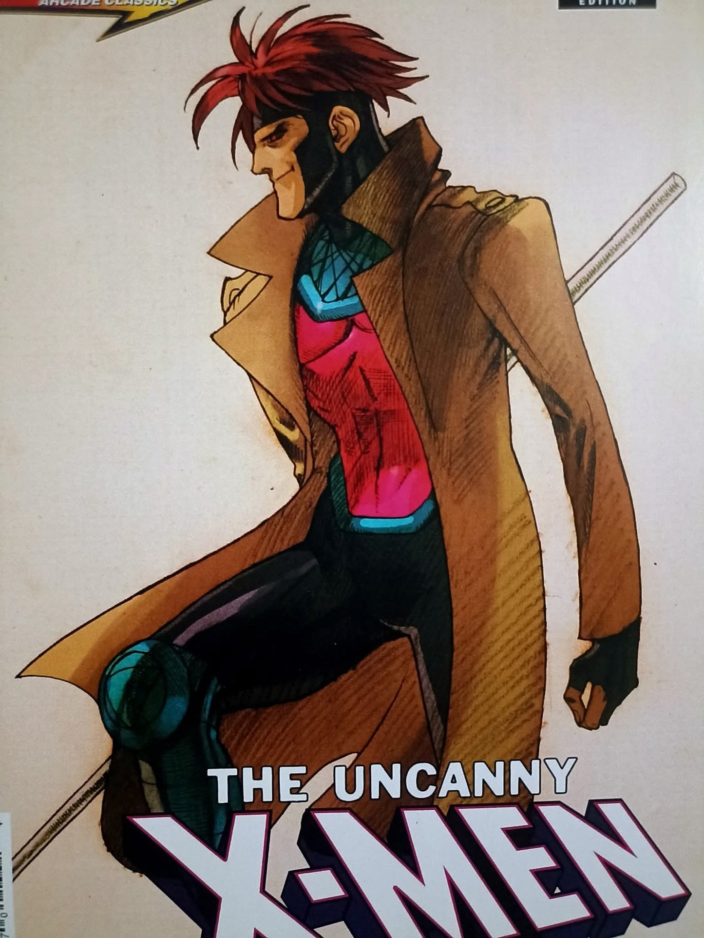 Uncanny X-Men Vol 6 #13 

BENGUS "Gambit" Marvel vs Capcom Variant Cover