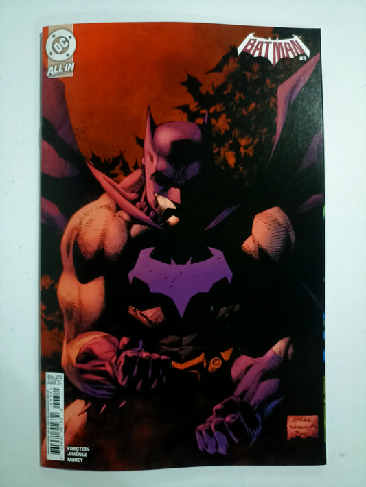 Batman Vol 4 #3 


Jim Lee Card Stock Variant Cover