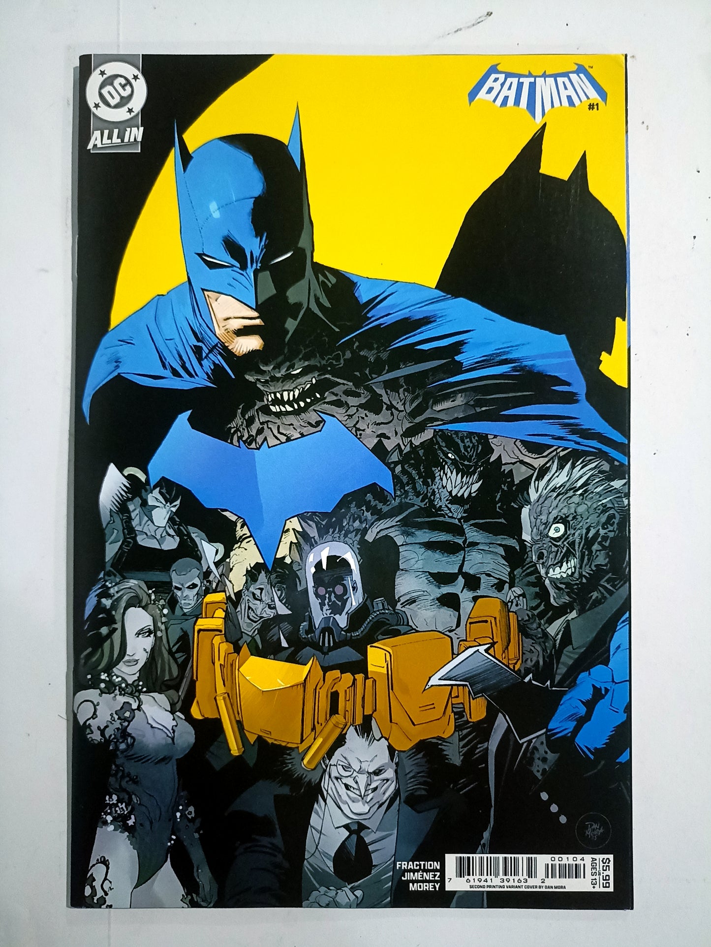 Batman Vol 4 #1

Dan Mora Second Print Variant Cover