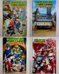 Crossover Teenage Mutant Ninja Turtles x Naruto #1-4 Mini Serie Completa.