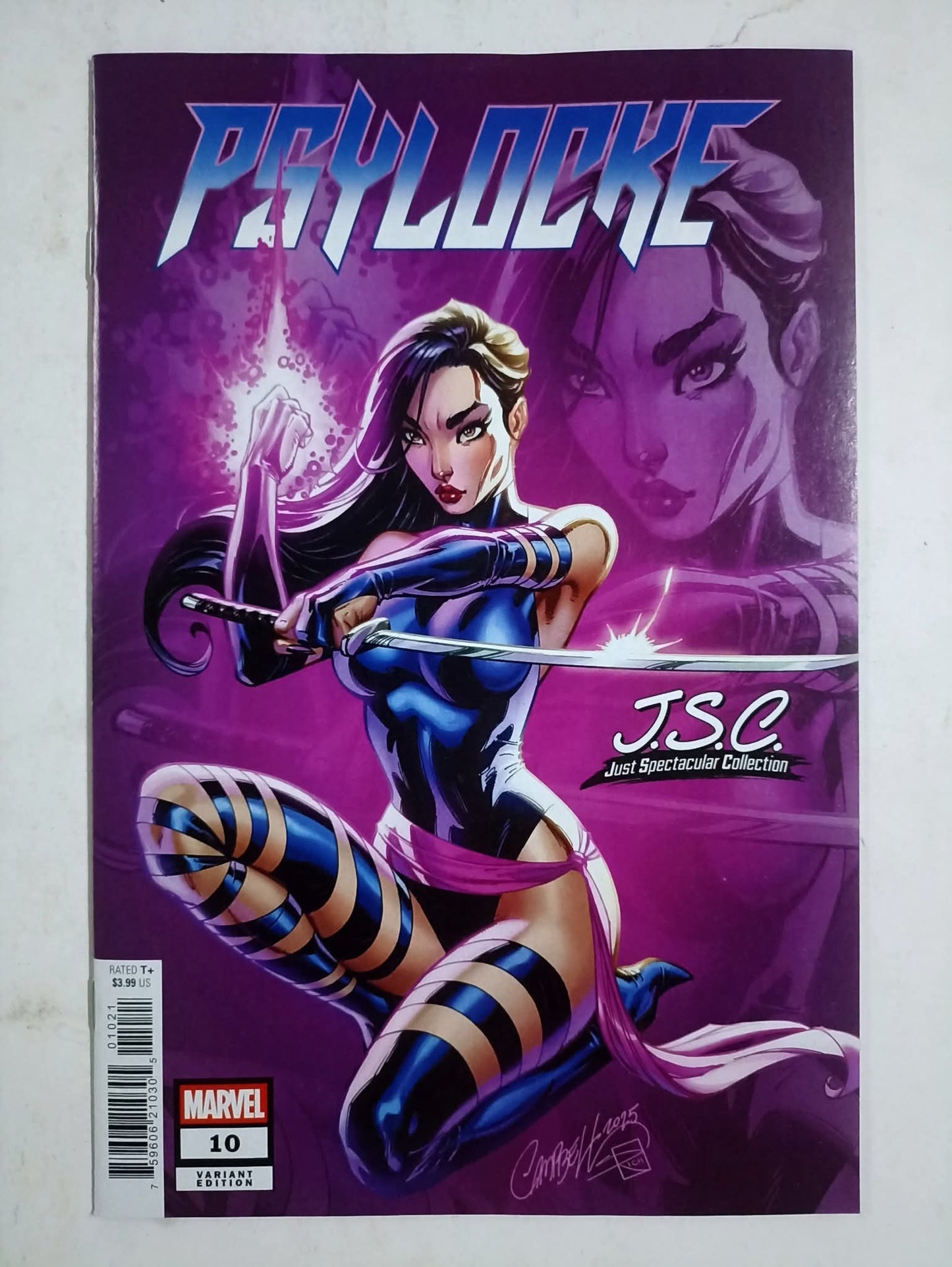 Psylocke Vol 2 #5


J Scott Campbell Variant Cover