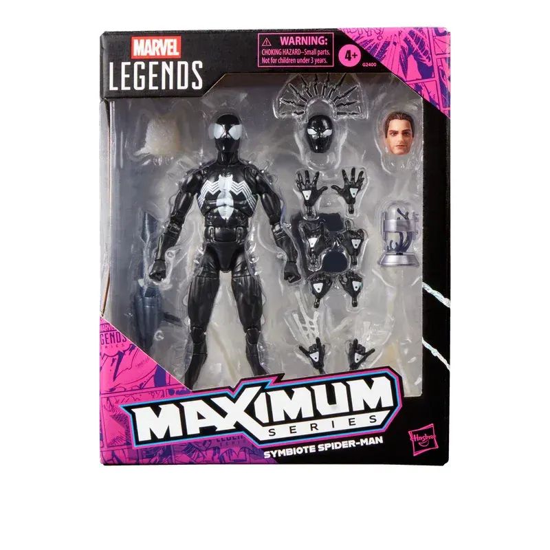 PREVENTA MARVEL LEGENDS MAXIMUM SERIES: COMIC SECRET WARS - SYMBIOT SPIDER-MAN