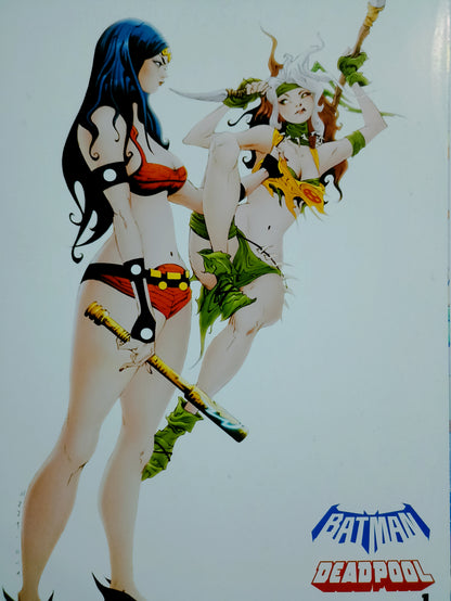 DC Marvel Batman Deadpool #1



One Shot


 Jae Lee "Big Barda & Savage Rogue" Card Stock Variant Cover