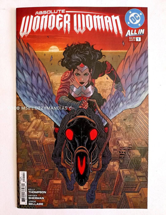 Absolute Wonder Woman #1 DC All In

Primera impresión Hayden Sherman Cover