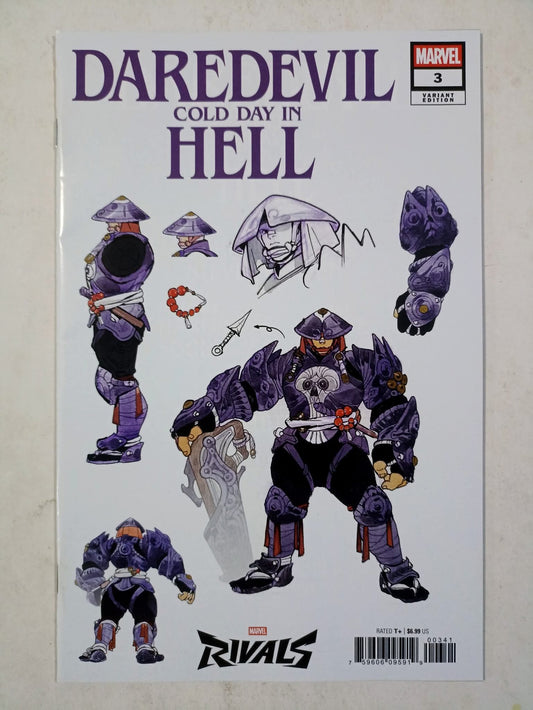 Daredevil Cold Day In Hell #3

Peach Momoko Marvel Rivals Variant Cover